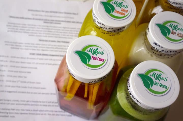 The Low Down on my Mykos 3 Day Juice Cleanse