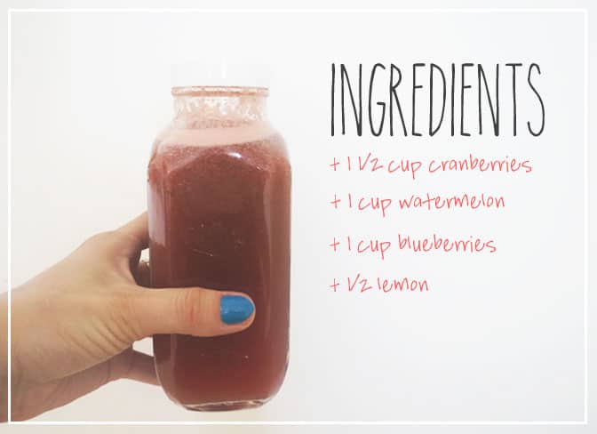 The Weekly Squeeze: Juice Away That Annoying UTI