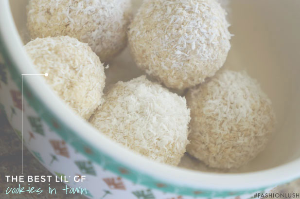 G-Free + Vegan + No Bake Coco-Nutty Cookies