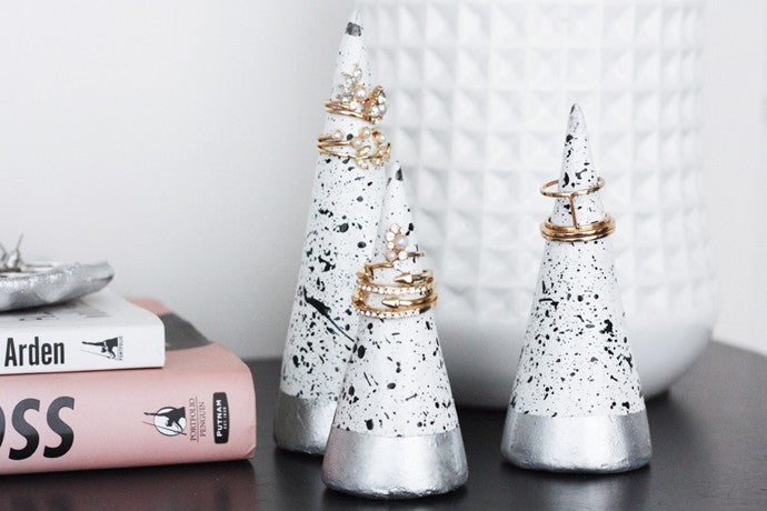 Minimalist Decor | DIY Ring Cones