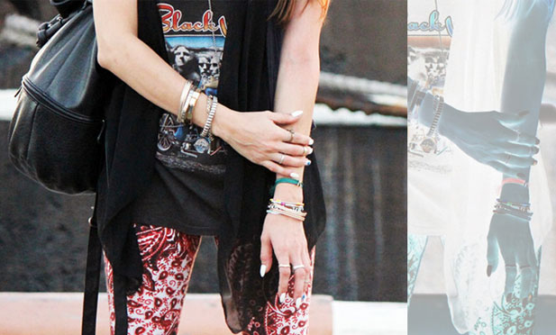 Paisley Print Pants