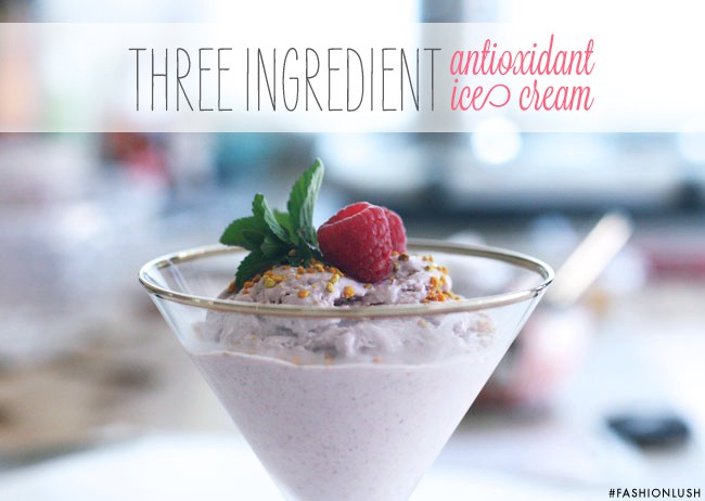 3 Ingredient Blow-Your-Mind Antioxidant Ice Cream