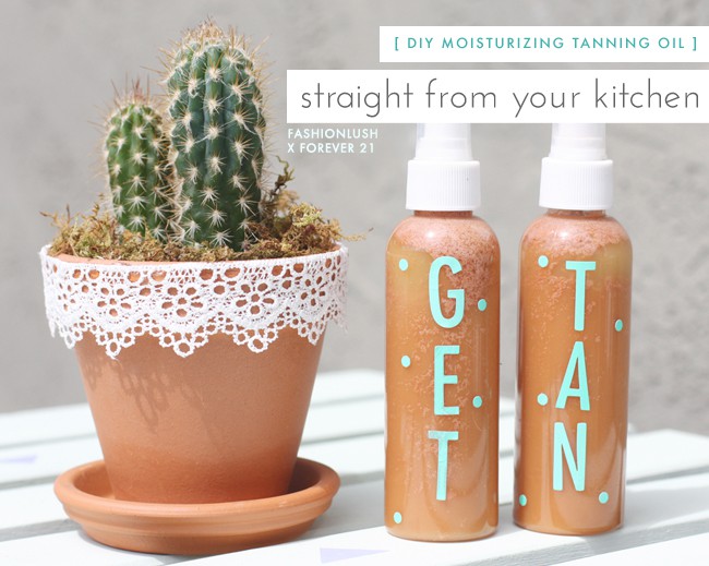 DIY Tanning Oil (it’s moisturizing too!)