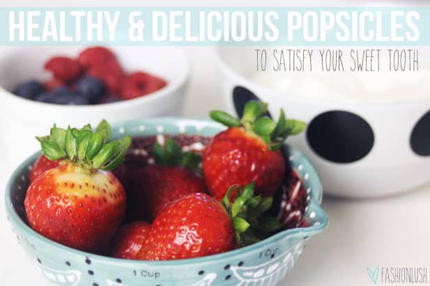 DIY Healthy & Delish Greek Yogurt Popsicles