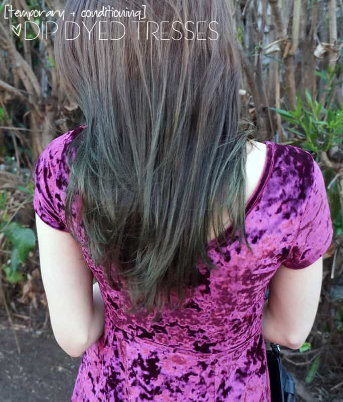 Farewell Icky Hair Chalk // Hello Hydrating Hair Color Mask