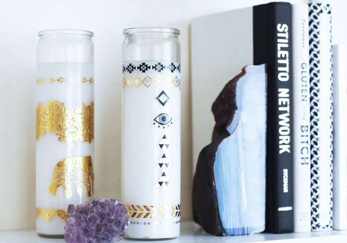 DIY Magical Pillar Candles