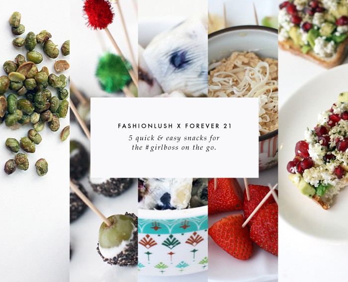 5 Easy and Healthy Snacks for the #GIRLBOSS on the Go