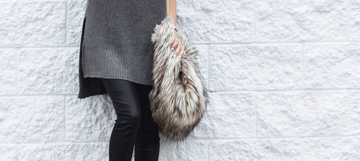 DIY Fur Purse | The Perfect Fall Accessory