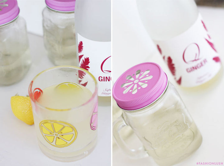DIY Ginger Rose Lemonade (Fancy, Huh?)