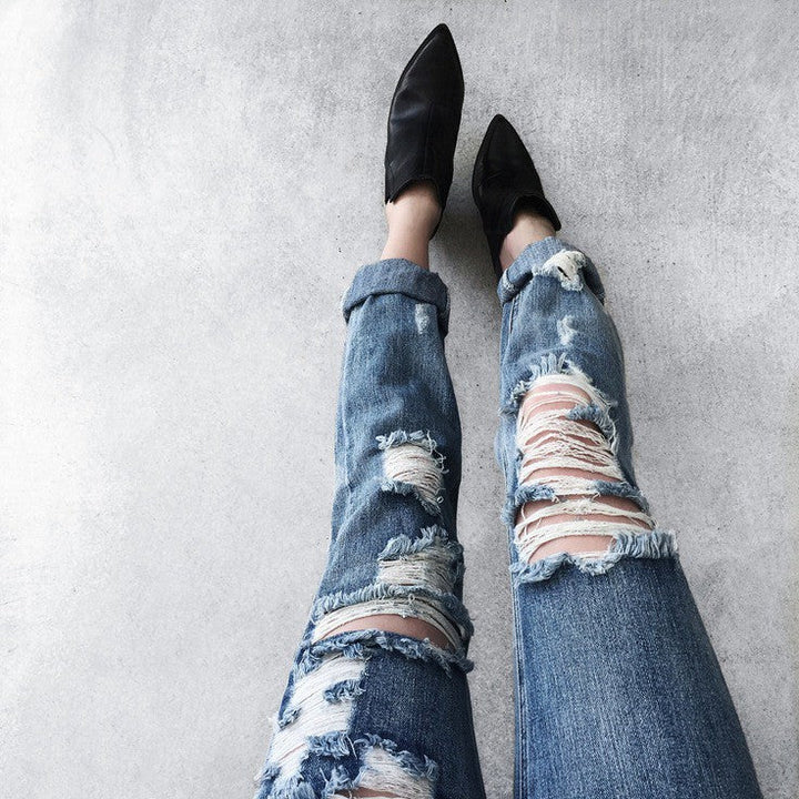 The Real Deal Way to Distress Your Denim