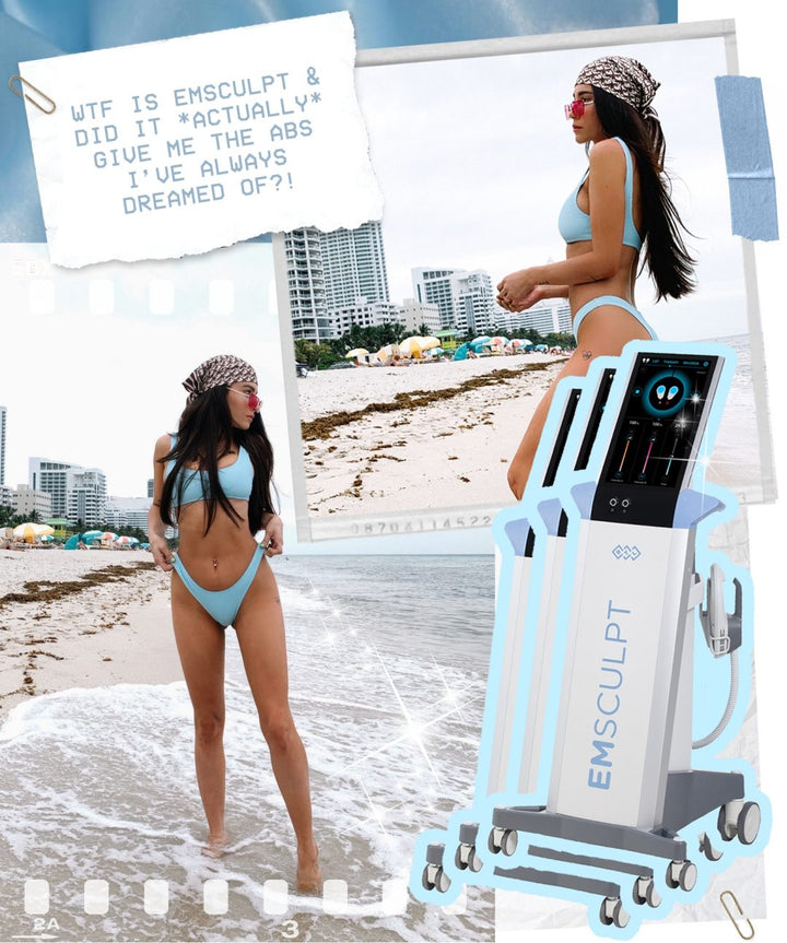 WTF is Emsculpt & Did it ACTUALLY Give me Abs (honest review!!)
