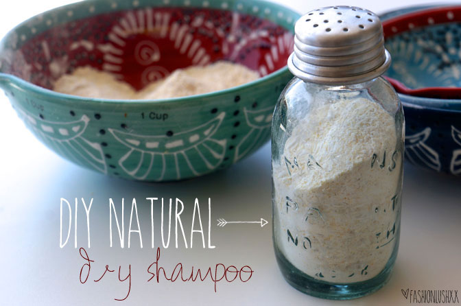 DIY Au Naturale Dry Shamps