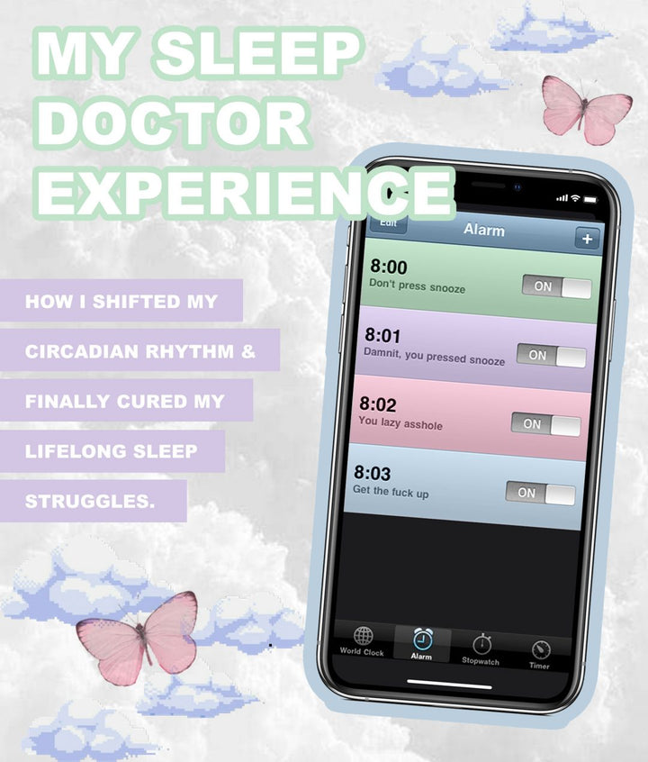 My Sleep Doctor Experience: How I Shifted my Circadian Rhythm & Cured my Lifelong Sleep Struggle