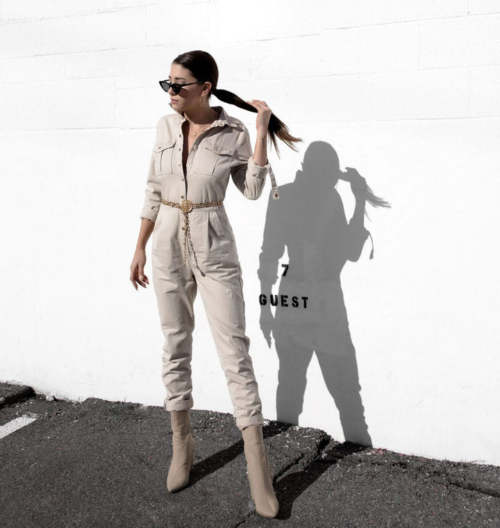 Utility Jumpsuit Styling with Me *duh* & Boss Babe, Shenae Grimes-Beech