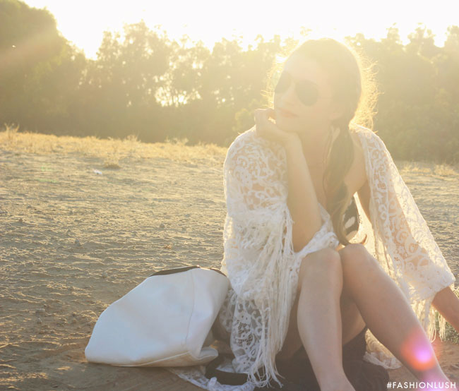 fashionlush, summer fashion 2014, white kimono