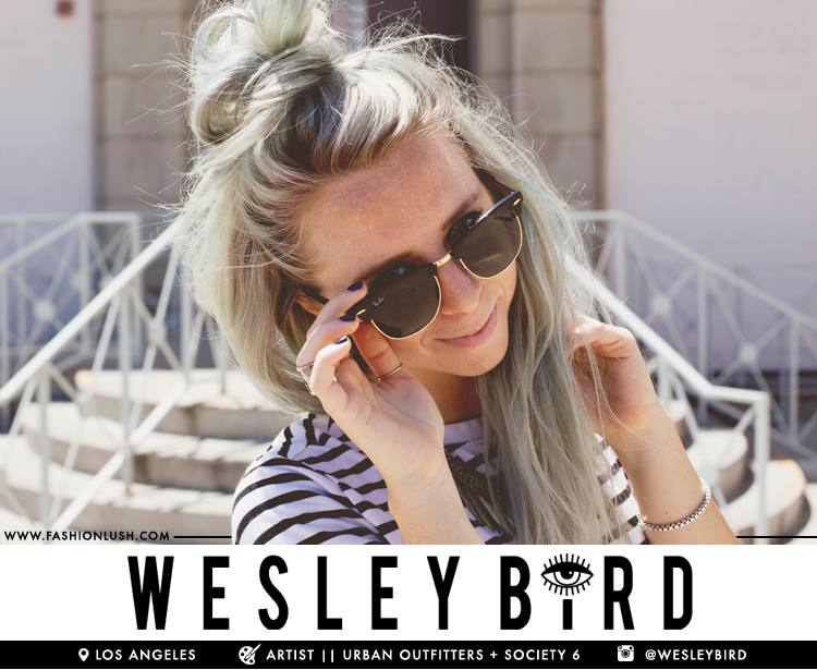 fashionlush, society 6, wesley bird