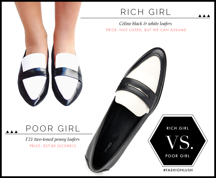 celine black and white loafers, fashionlush, celine we wore what