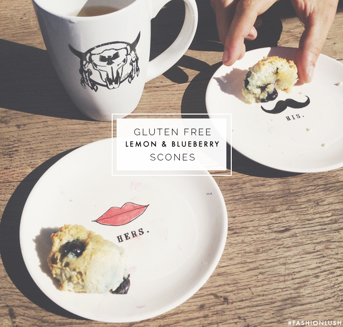 fashionlush, gluten free scones, sticky fingers bakeries
