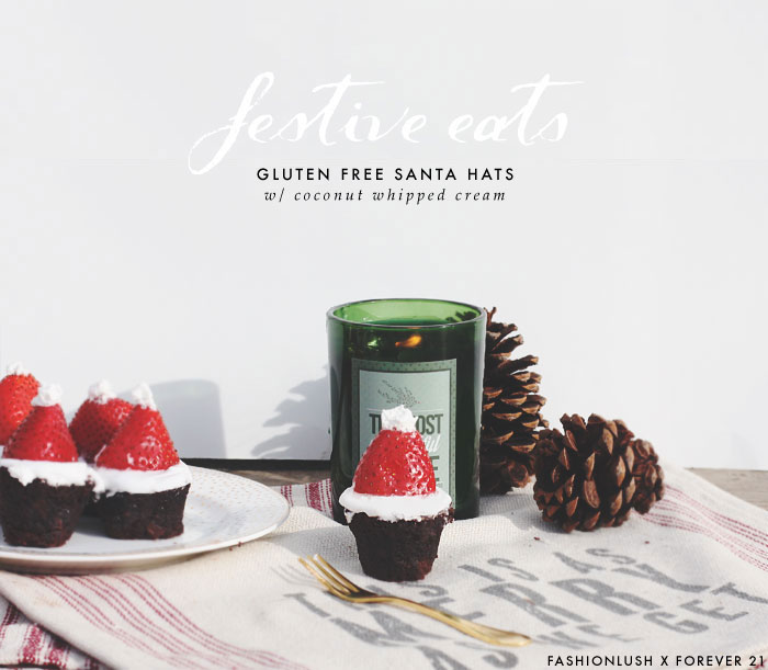 fashionlush, gluten free holiday, santa hats