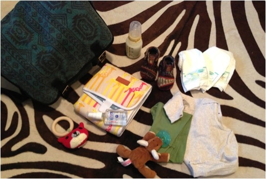 what's in your diaper bag