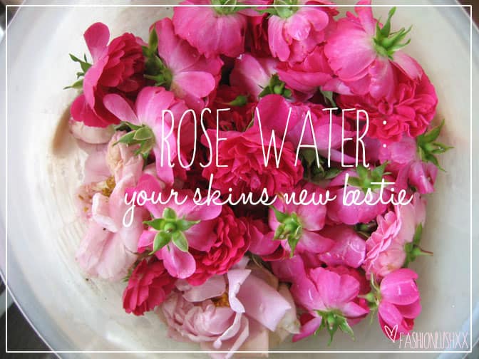 the benefits of rose water