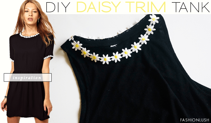 DIY Daisy Trim Tank