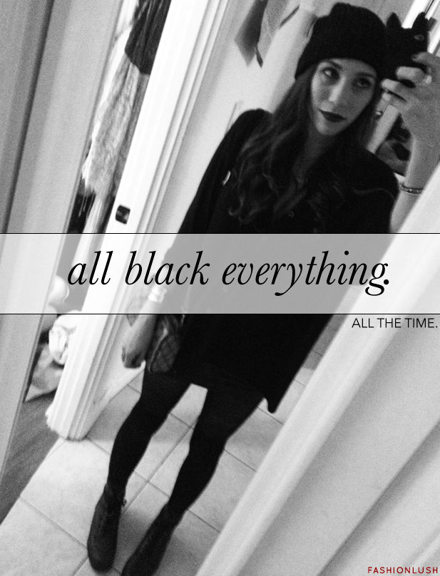 all black fashion