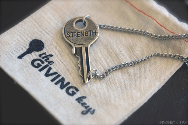 the giving keys necklace