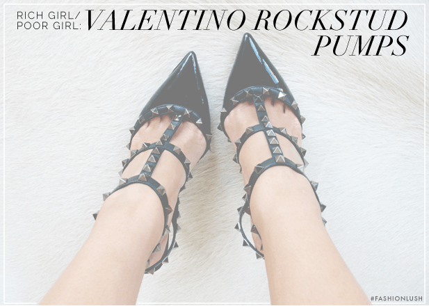 valentino rockstud pumps