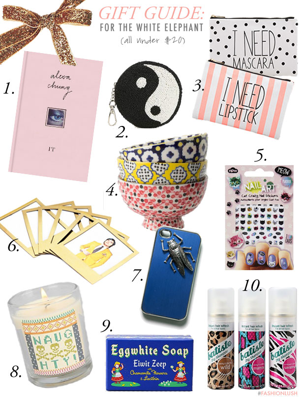 10 Gifts Under $20 For Your White Elephant Soiree