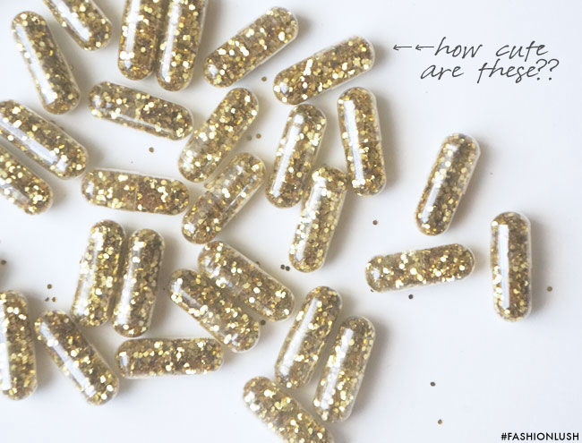 Fashionlush DIY glitter pills