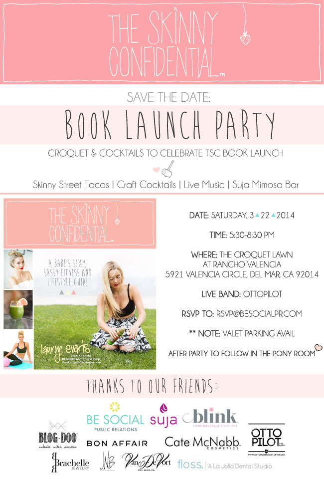 The Skinny Confidential Book Launch Party