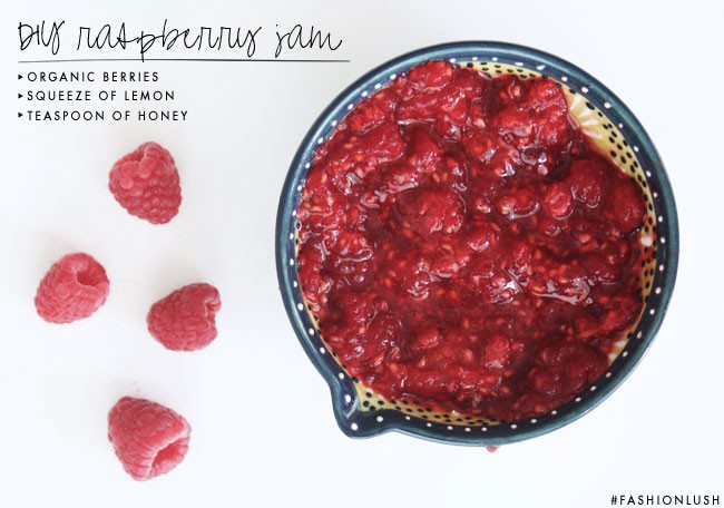 healthy raspberry jam
