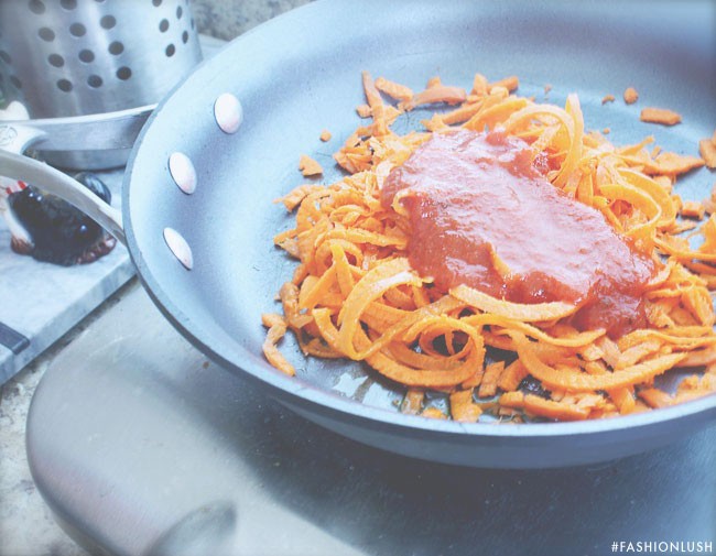 fashionlush, gluten free, carrot pasta