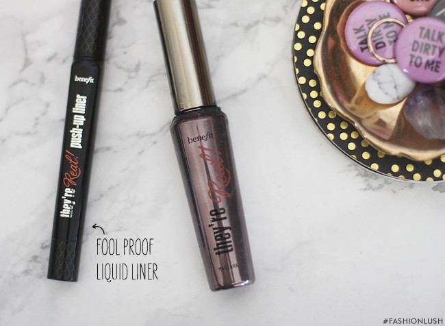 fashionlush, benefit, eyeliner, they're real