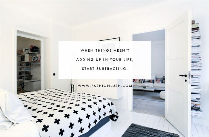 fashionlush, home decor, minimalism