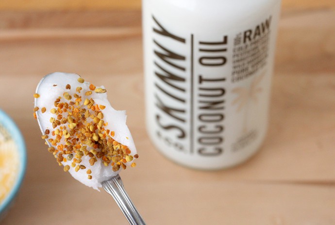 fashionlush, natural energy, bee pollen coconut oil, the skinny confidential