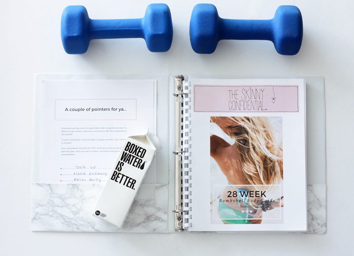 fashionlush, the skinny confidential bombshell body guide, summer workout plan