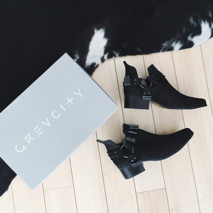 fashionlush, grey city shoes, willa boots