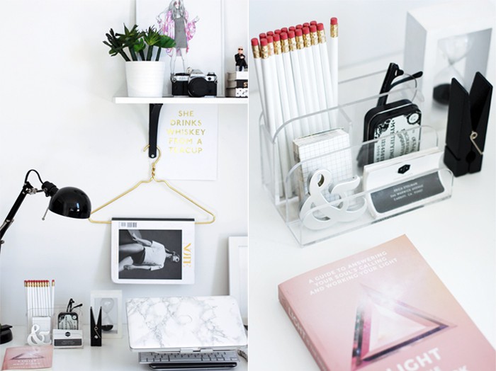 fashionlush, office decor, minimalism