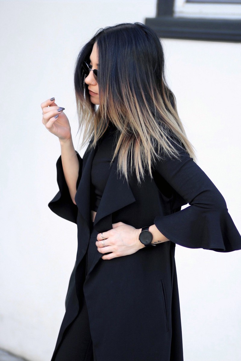 fashionlush, movado edge, all black outfits