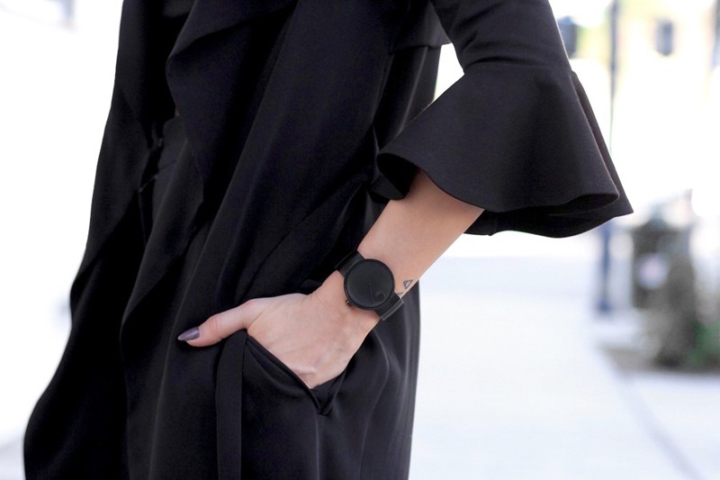 fashionlush, movado edge, all black outfits