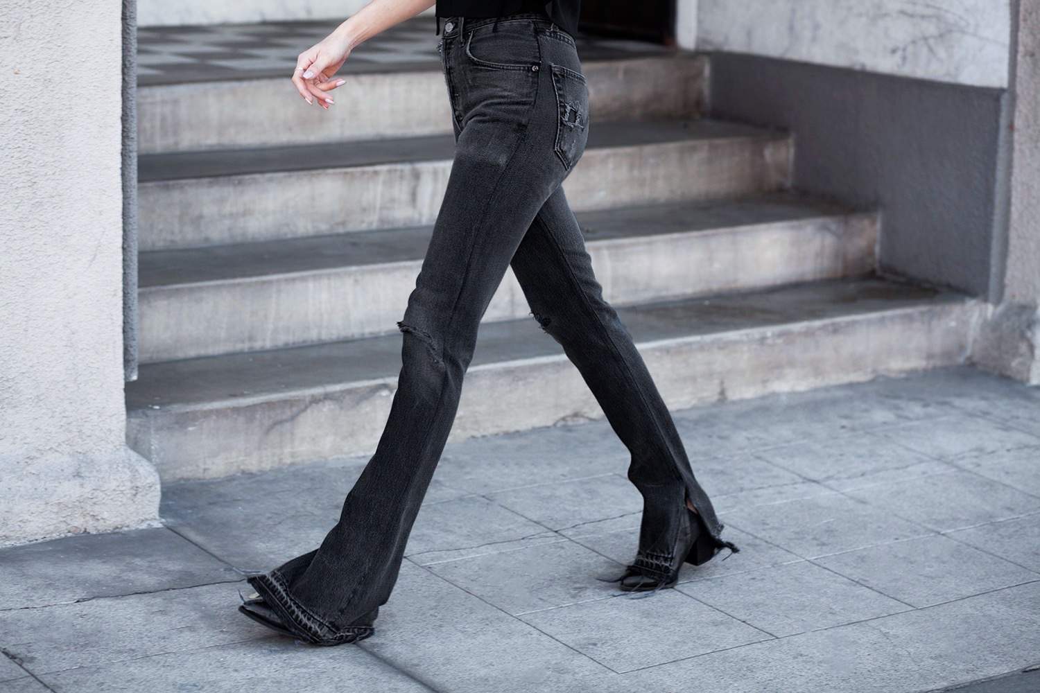 fashionlush, all black outfits, the elsa jean