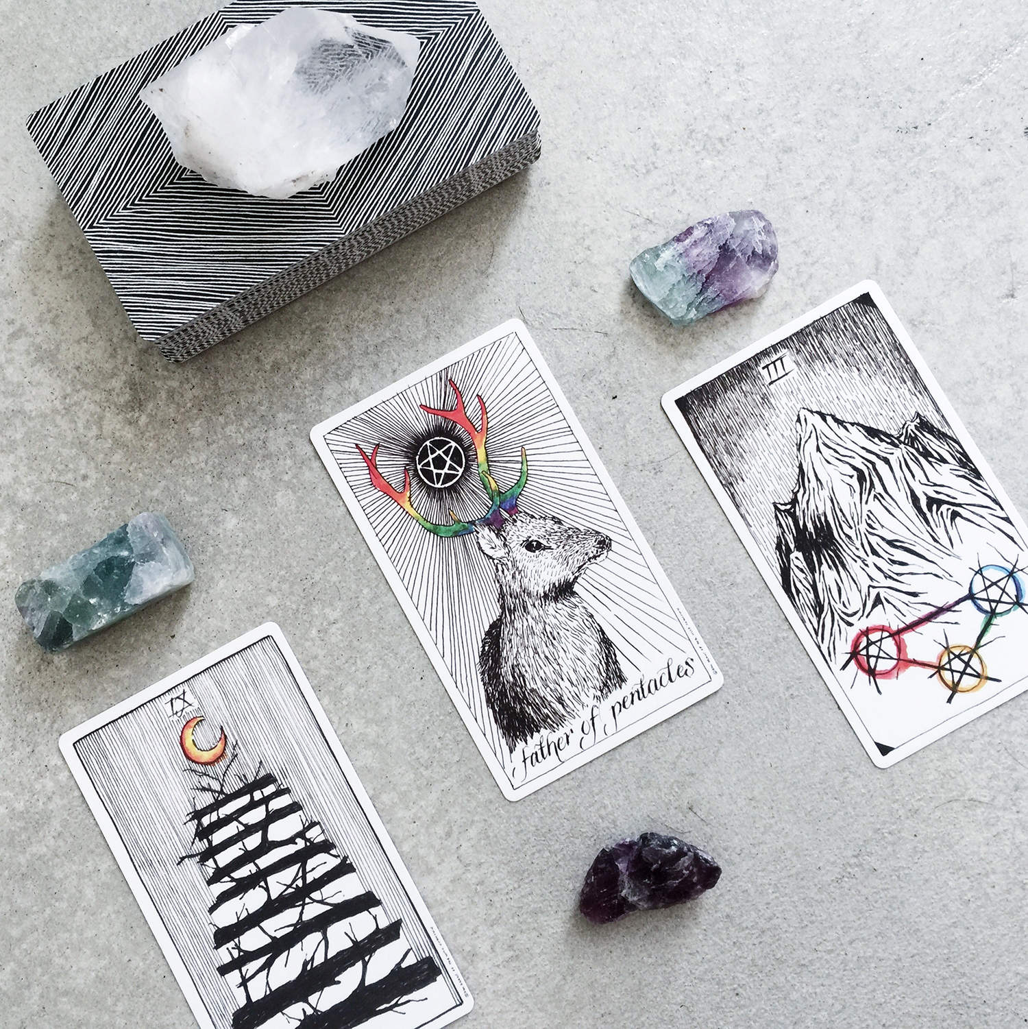 fashionlush, this & that, the wild unknown, tarot cards