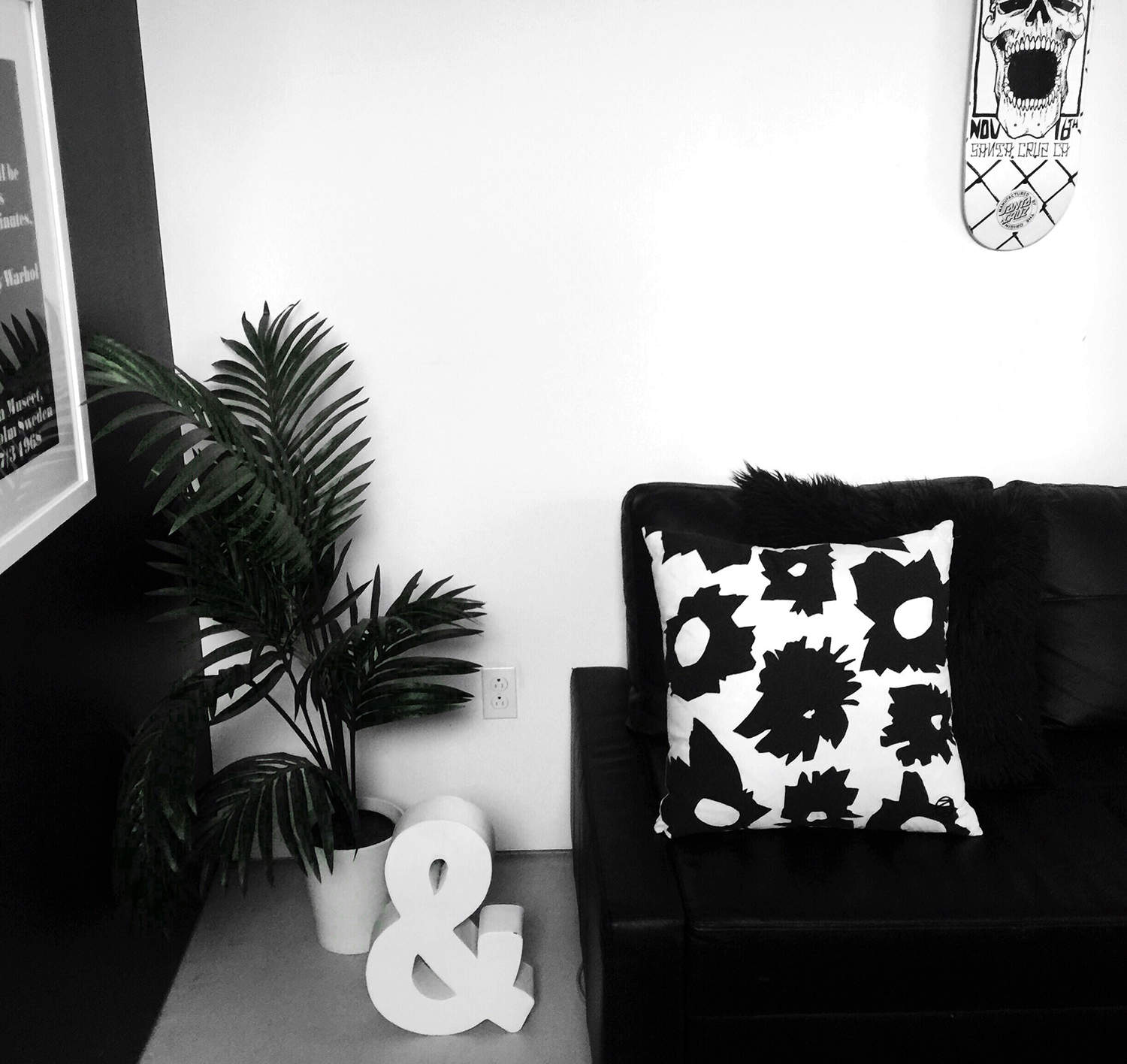 fashionlush, home decor, black and white