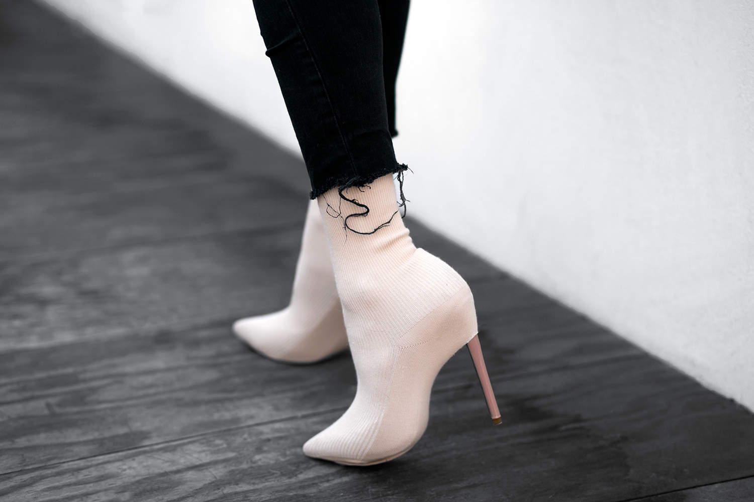 yeezy sock heels