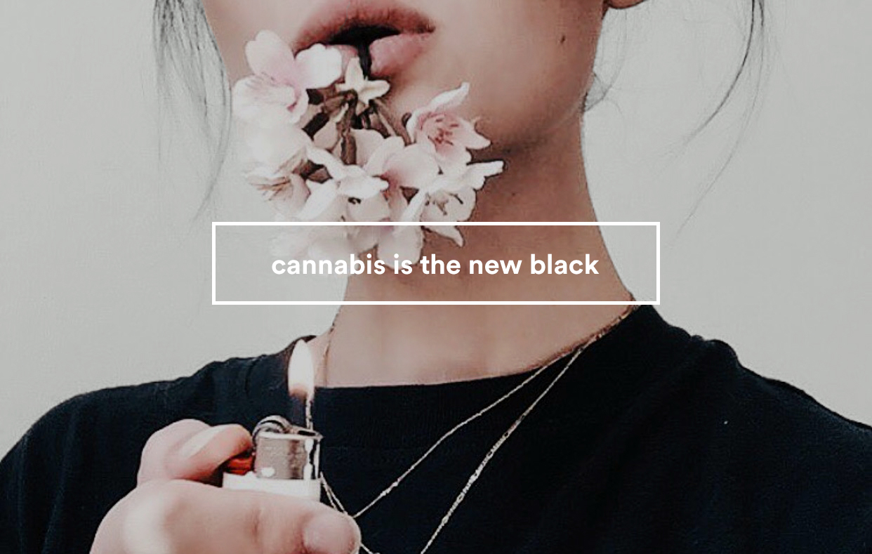 fashionlush, cannabis chic, cannabis is the new black
