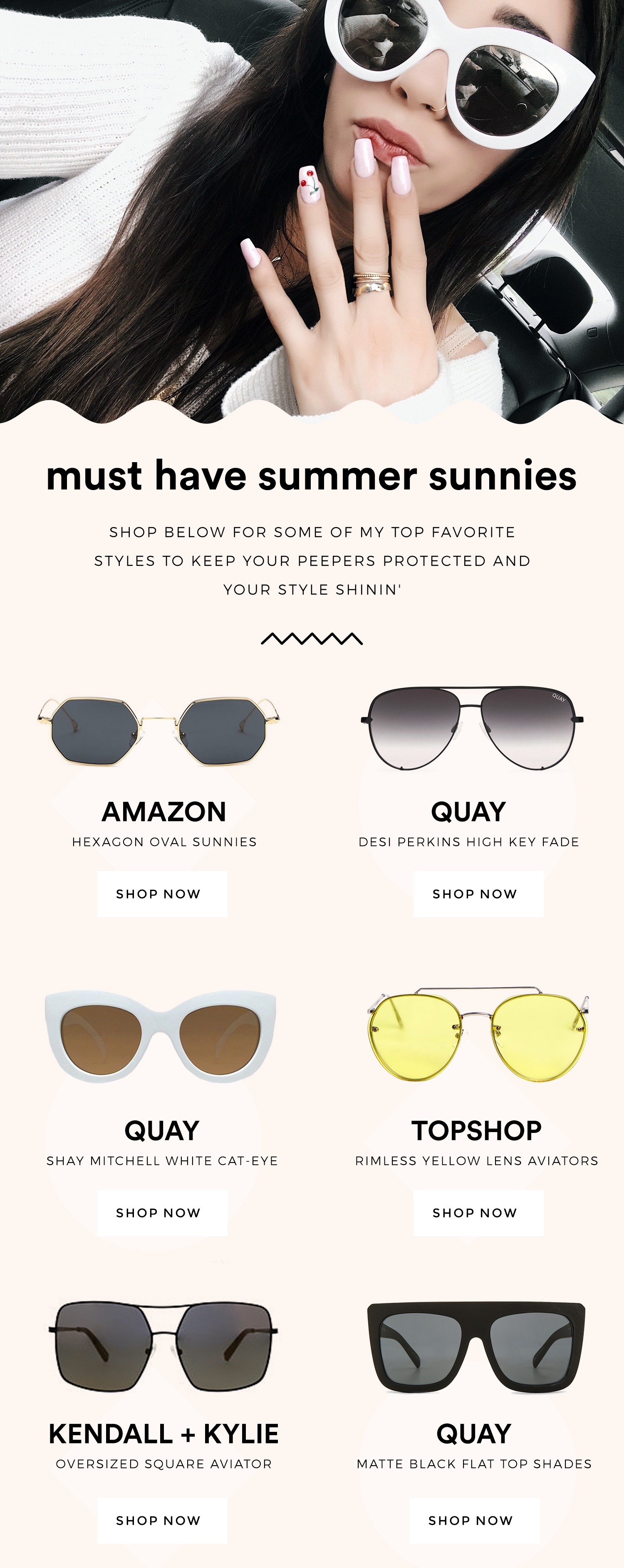The best summer sunglass trends by Fashionlush