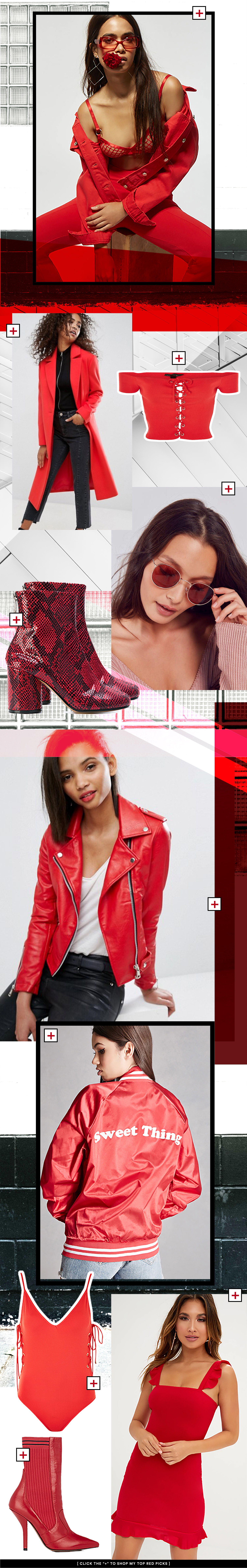 Hosttest red fashion trend pieces
