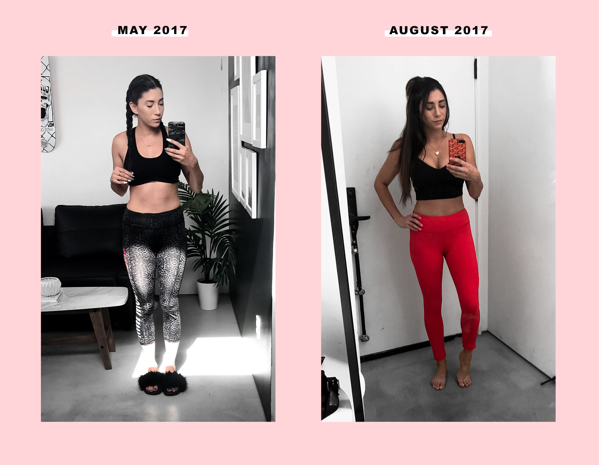 orange theory transformation, fashionlush: how to trick yourself into working out